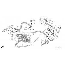 Throttle body              

                  TUBING