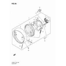 Headlamp assy              

                  Vl800l1 e2