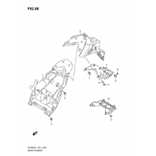 Rear fender              

                  Sfv650al1 e21