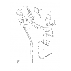 Steering handle. cable