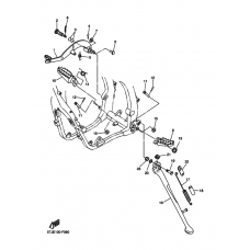 Support & repose pied