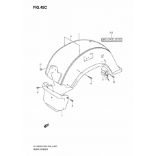 Rear fender              

                  Model k9