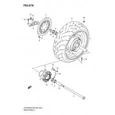 Rear wheel complete assy              

                  Model k8/k9