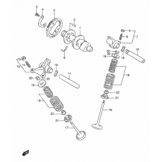 Cam shaft - valve