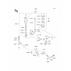 Rear master cylinder