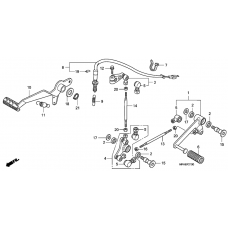 Brake pedal assy