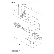 Starting motor