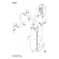 Rear master cylinder