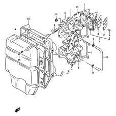 Inlet case