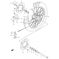 Rear wheel complete assy              

                  Model y