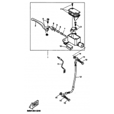 Front master cylinder
