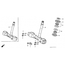 Steering stem              

                  CR125RS/RT/RV