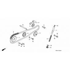 Cam chain/tensioner              

                  C50DF/G/DG/SN