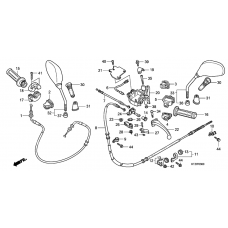 Handle lever/switch/cable