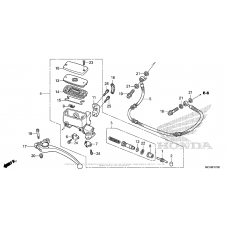 Главный цилиндр сцепления