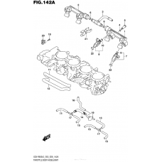 Throttle Body Hose/joint (Gsx-R600L5 E03)