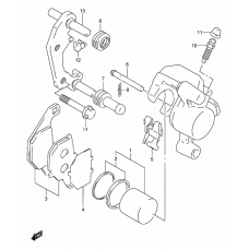 Front caliper