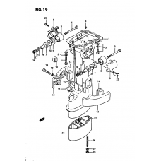 Drive shaft housing