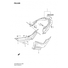 Rear fender              

                  Vzr1800k8/u2k8/nk8/nu2k8