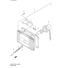 Headlamp              

                  Model k2/k3/k4