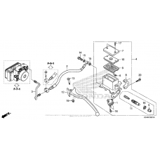 Задний тормозной цилиндр (Nss300A)