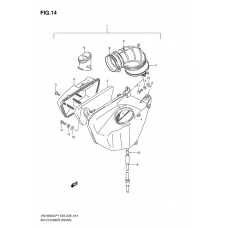 Air cleaner              

                  Rear