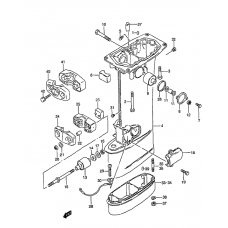 Drive shaft housing