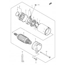 Starting motor