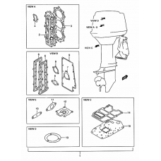 Opt : gasket set