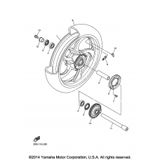 Переднее колесо