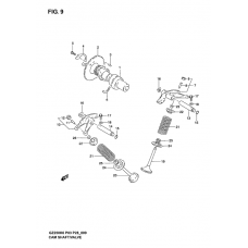 Cam shaft/valve