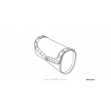 Front pouch (studded)