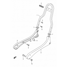 Pillion handle              

                  Model v/w/x/y/k1/k2/k3