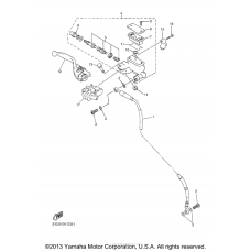 Передний тормозной цилиндр