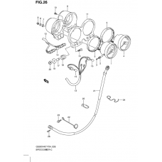 Speedometer - tachometer              

                  Gs500fh