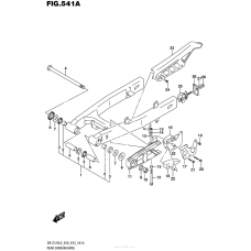 Задний рычаг (Маятник) (Dr-Z125L6 E28)