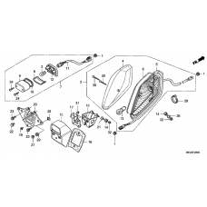 Taillight unit ass`y