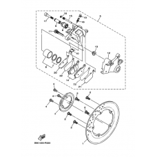 Задний тормозной суппорт