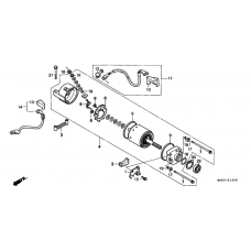 Starting motor