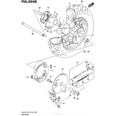 Заднее колесо (Vl800Tl5 E33)