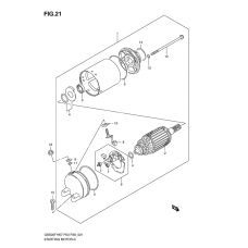 Starting motor