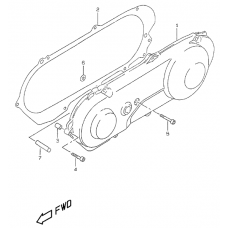 Crankcase lh cover