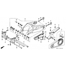 Swingarm              

                  CBR900RR2,3