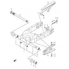 Rear swinging arm              

                  Model k3/k4