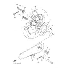 Заднее колесо