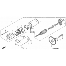Starting motor