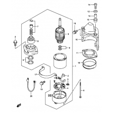 Starting motor