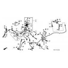 Brake master cylinder/ brake hose