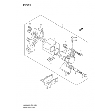 Rear caliper              

                  Gsr600k6/uk6/k7/uk7/k8/uk8/k9/uk9/l0/ul0