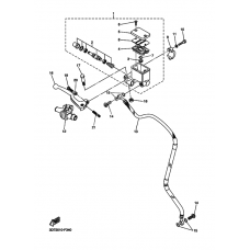 Front master cylinder
